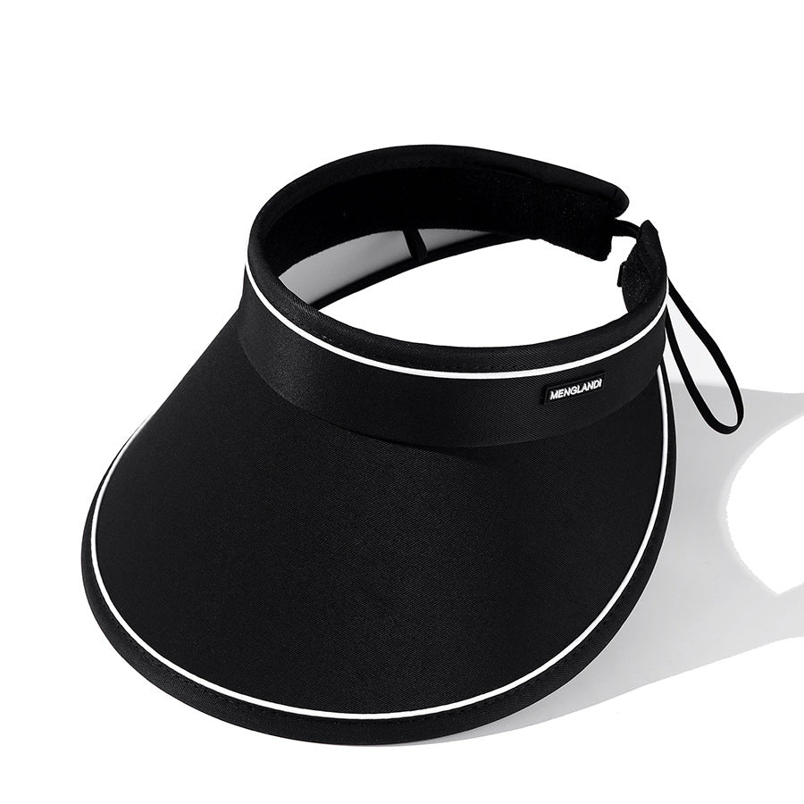 UV Sunscreen Men And Women Fashion Empty Top Hat Spring And Summer New Outdoor Uv Protection Sunshade Hat