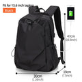 Heroic Knight Men Fashion Backpack 15.6inch Laptop Backpack Men Waterproof Travel Outdoor backpack School Teenage Mochila Bag