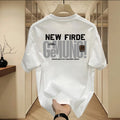 Casual Fashion Printed Pure Cotton Short Sleeve T-Shirt for Men