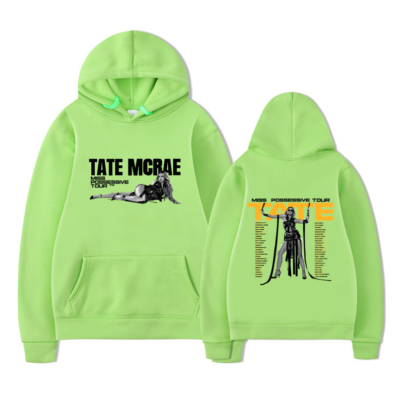 Tate McRae Miss Possessive Tour Hoodies Men Women Fashion