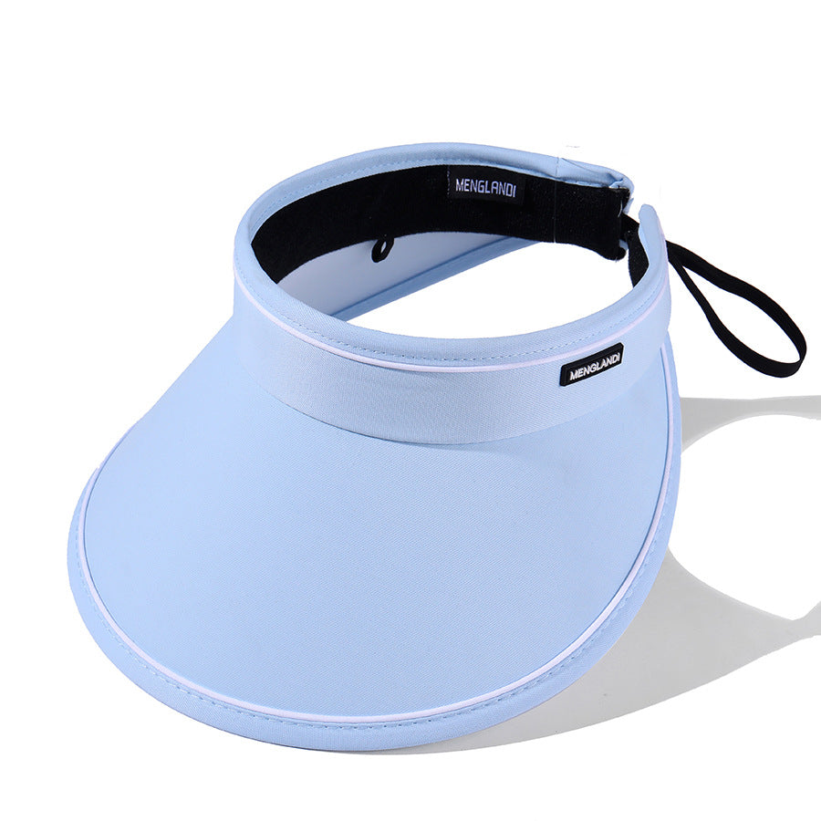 UV Sunscreen Men And Women Fashion Empty Top Hat Spring And Summer New Outdoor Uv Protection Sunshade Hat